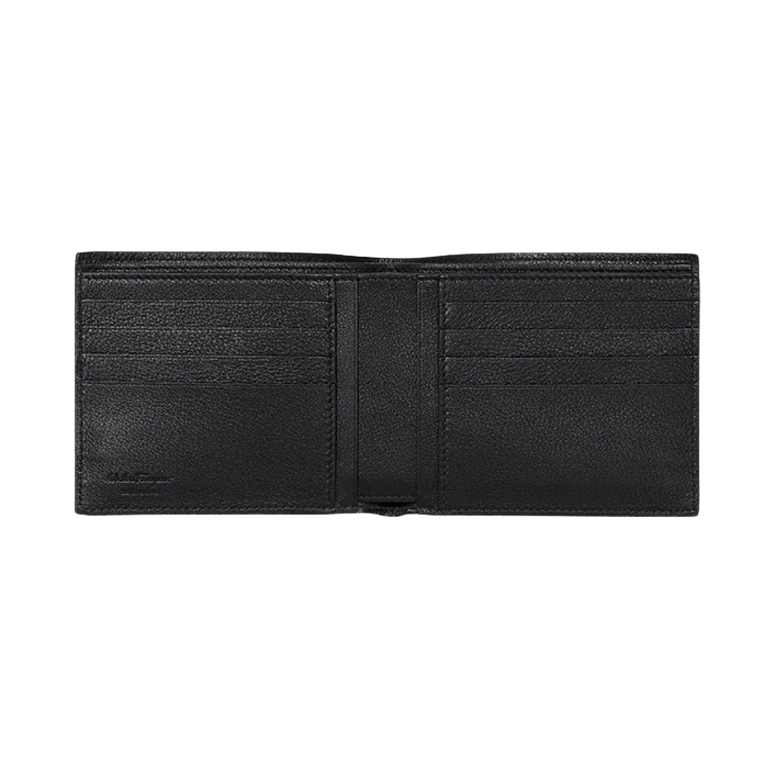 66A638-725077 Ferragamo Embossed Gancini Pattern Wallet Black - #2
