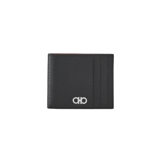 Ferragamo Gancini Wallet Black