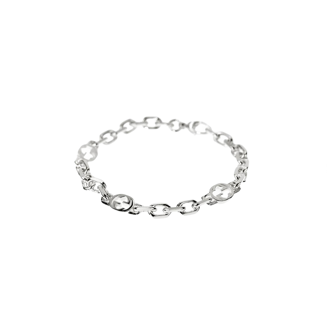 구찌 인터로킹 G 브레이슬릿 실버(Gucci Interlocking G Bracelet Silver)