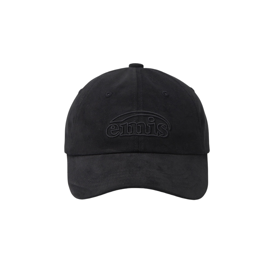 이미스 코튼 브러쉬드 볼캡 블랙(Emis Cotton Brushed Ball Cap Black)