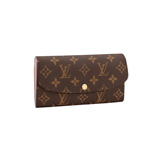 Louis Vuitton Emilie Wallet Monogram Rose Ballerine