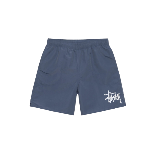 Stussy Big Basic Water Shorts Washed Navy