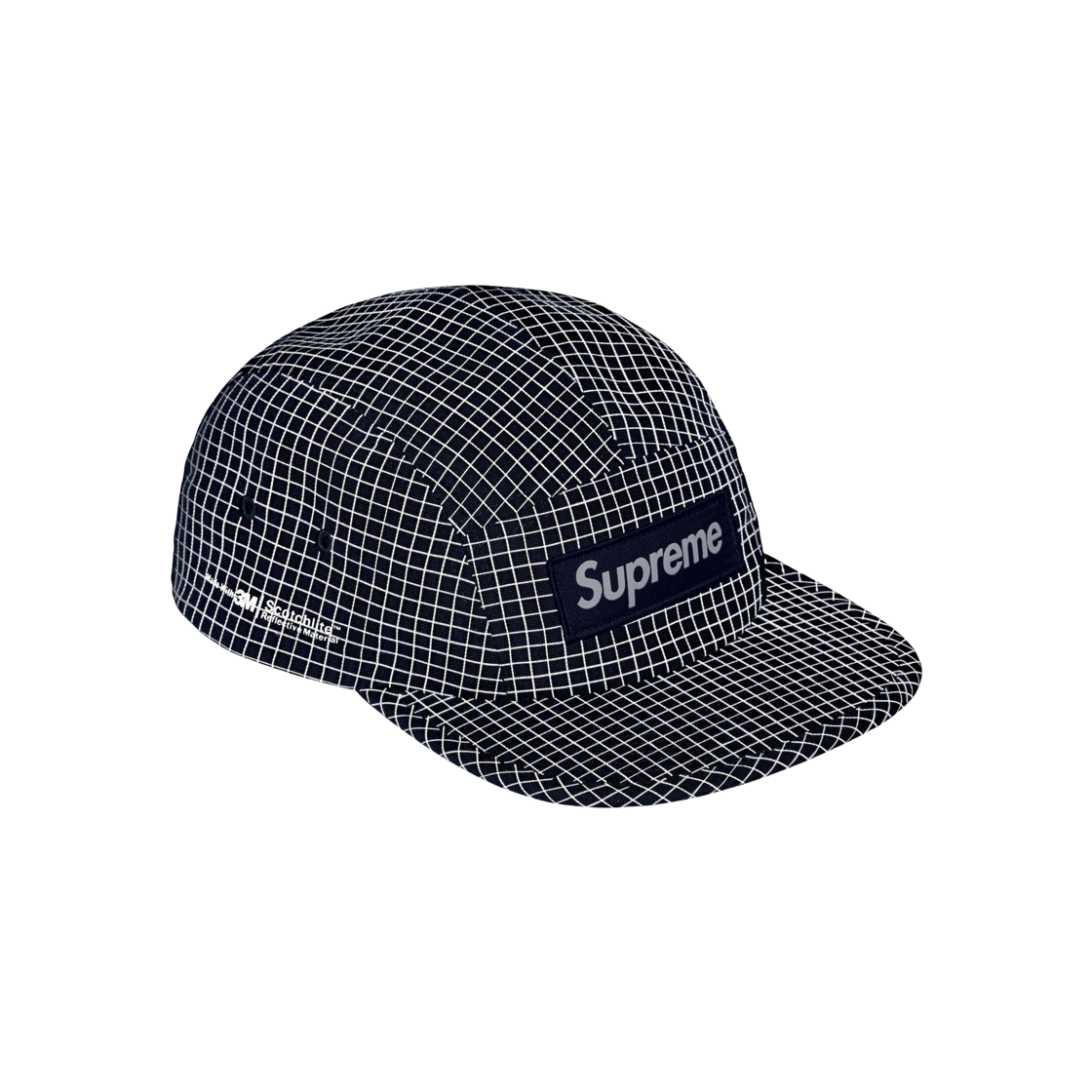 슈프림 리플렉티브 립스탑 캠프캡 네이비 - 24SS | Supreme | KREAM