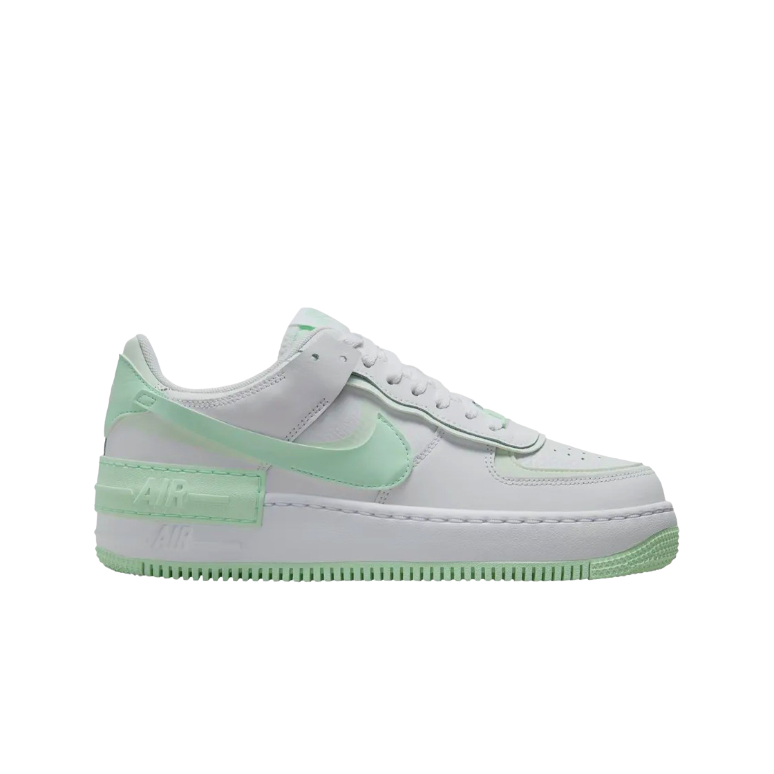 FZ3773-100 (W) Nike Air Force 1 Low Shadow White Mint Foam