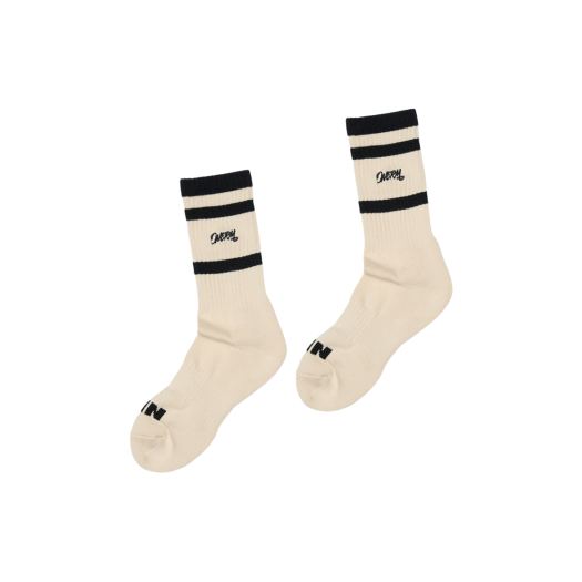 ONERM Wild Cats Sports Socks Ver.1 Cream Black