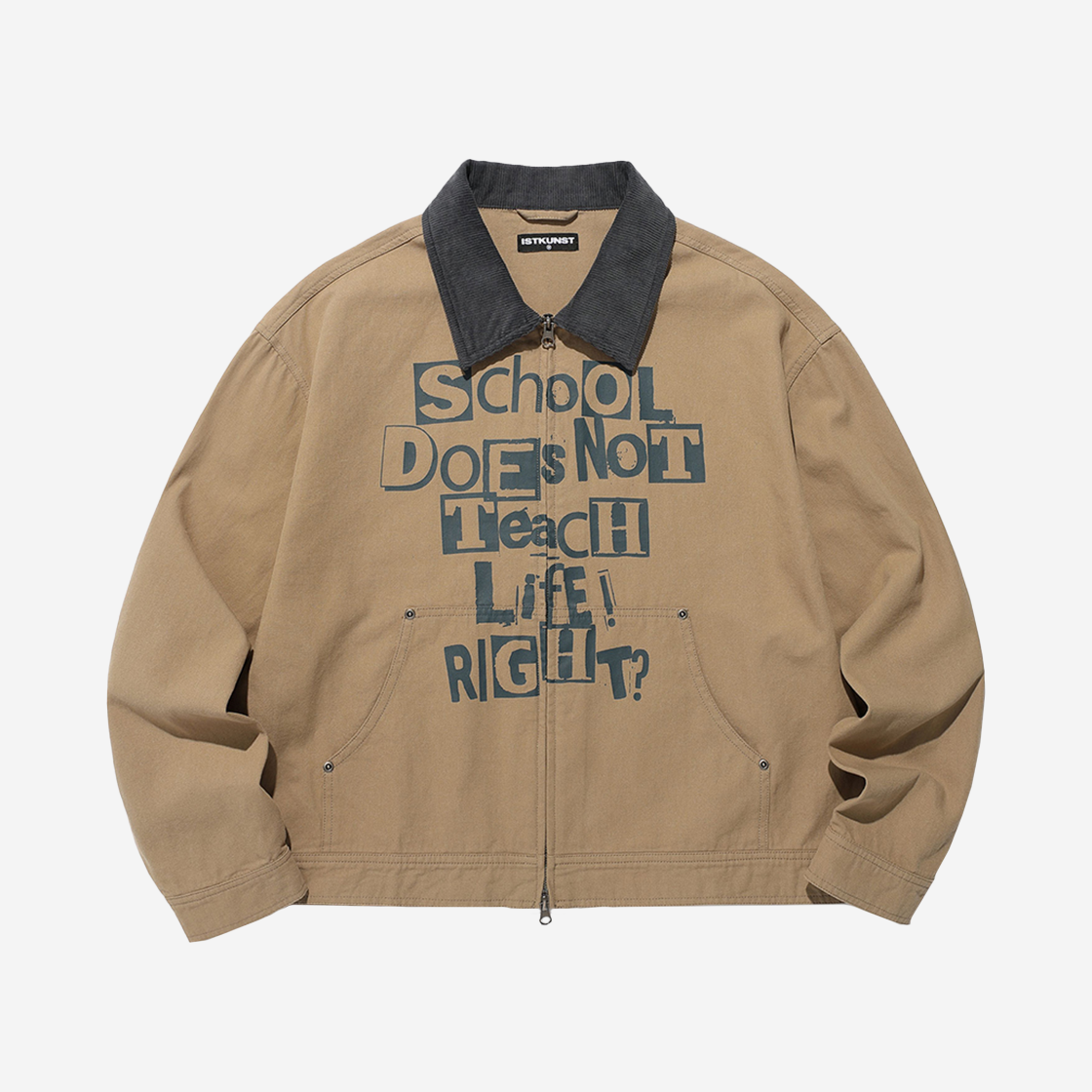IK2FSMJ201ABE ISTKUNST DNT Work Jacket Beige