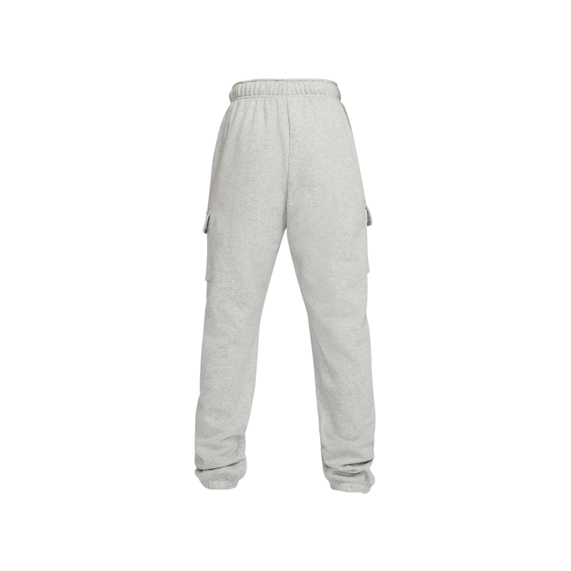 DQ5196-063 (W) Nike NSW Club Fleece Mid Rise Oversized Cargo Sweatpants Dark Grey Heather - US/EU - #2