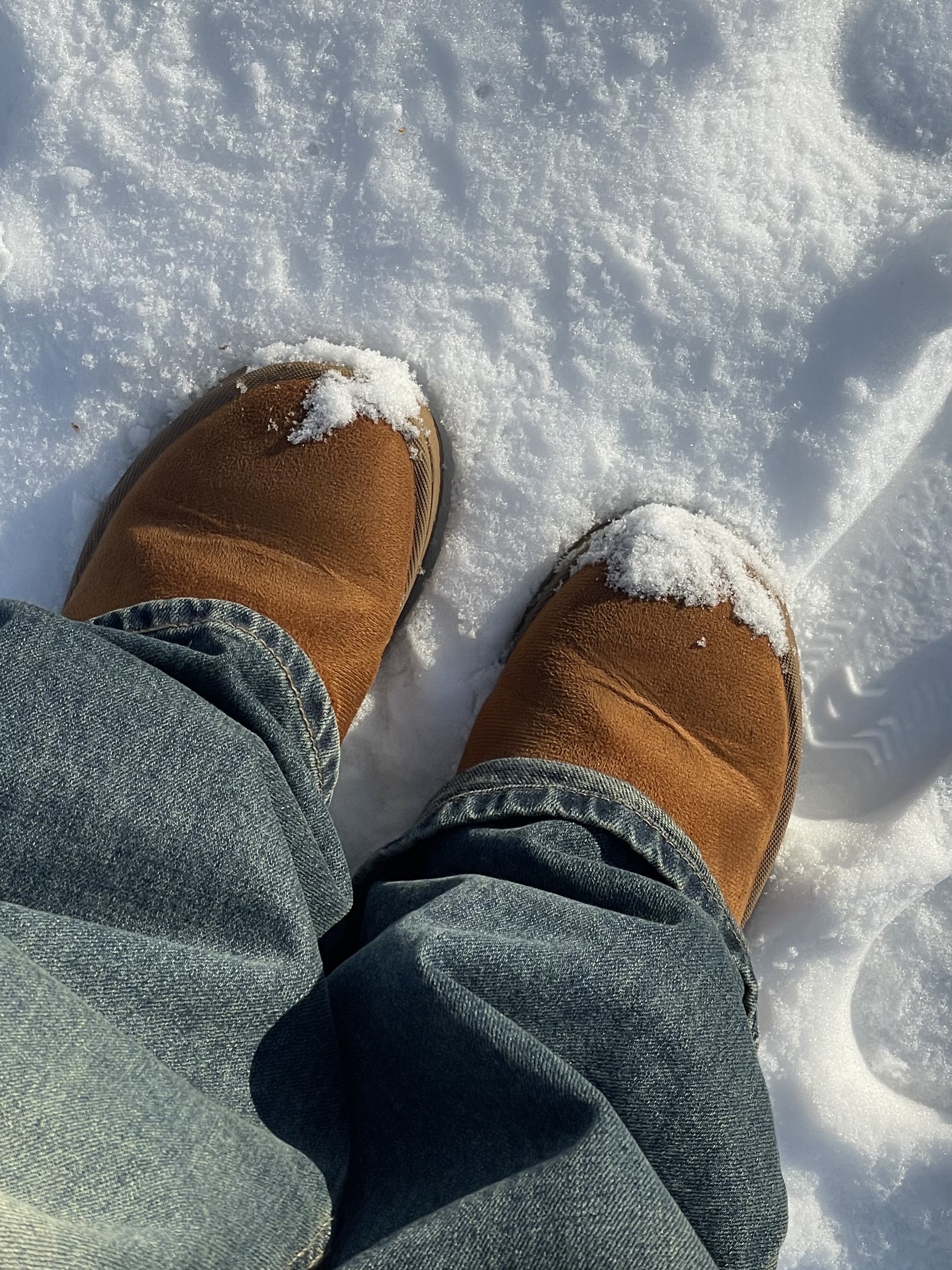 (W) UGG Classic Mini II Boots Chestnut 착용 스타일