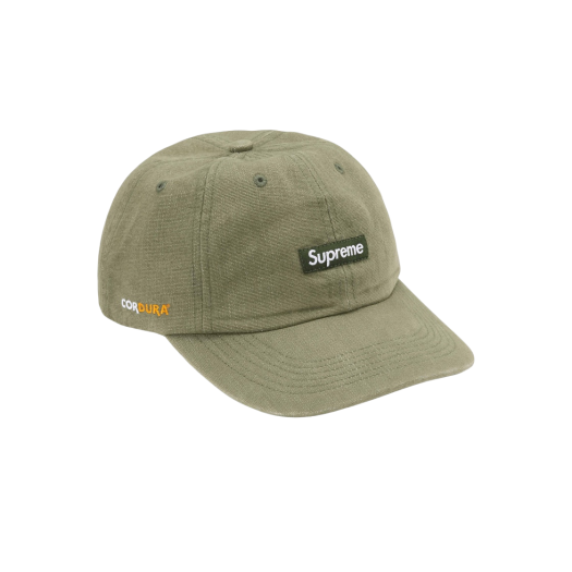 Supreme Cordura Denim Small Box 6-Panel Green - 24SS