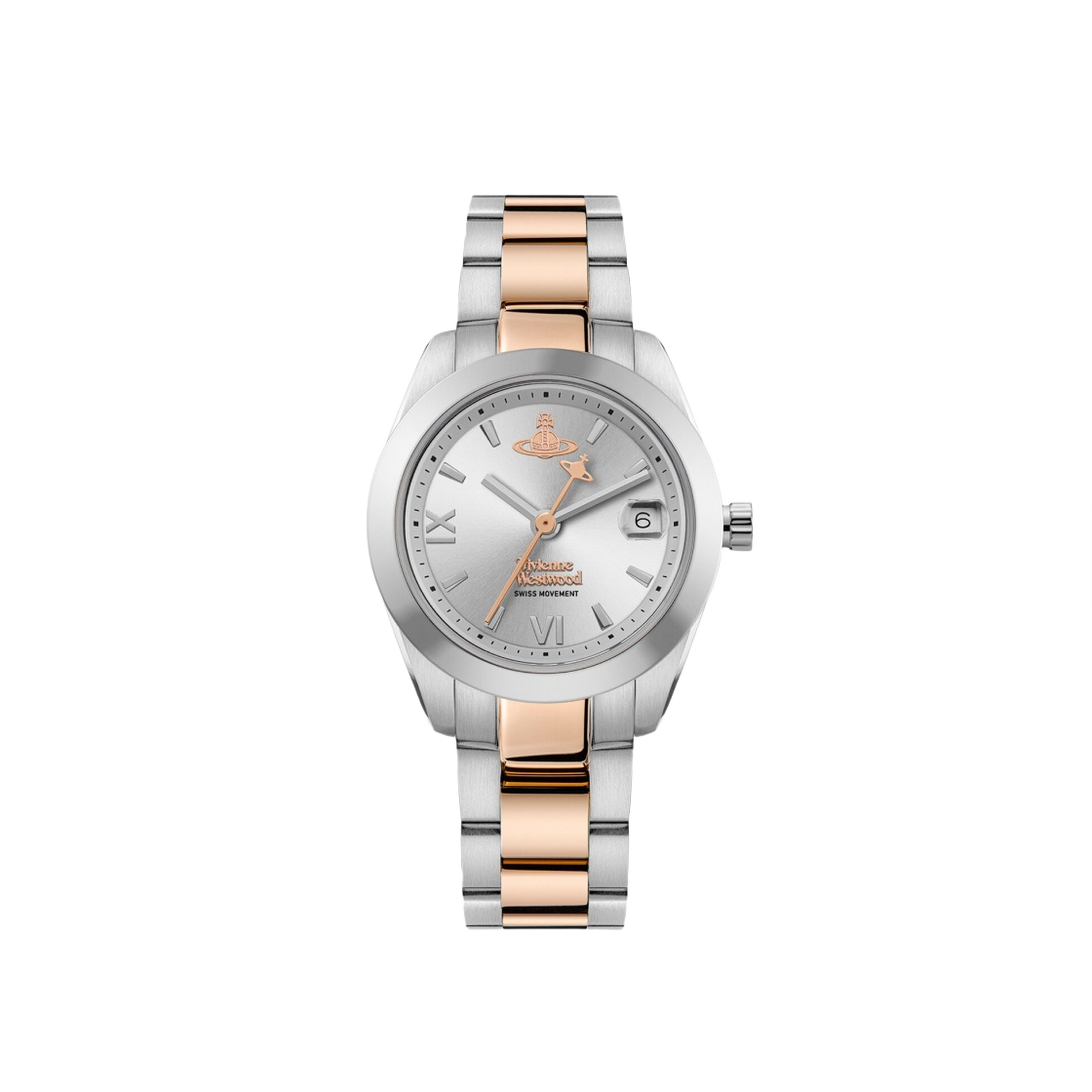 비비안웨스트우드 펜처치 실버 로즈 골드(Vivienne Westwood Fenchurch Silver Rose Gold)
