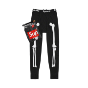 Supreme Hanes Bones Thermal Pants Black (1 Pack)