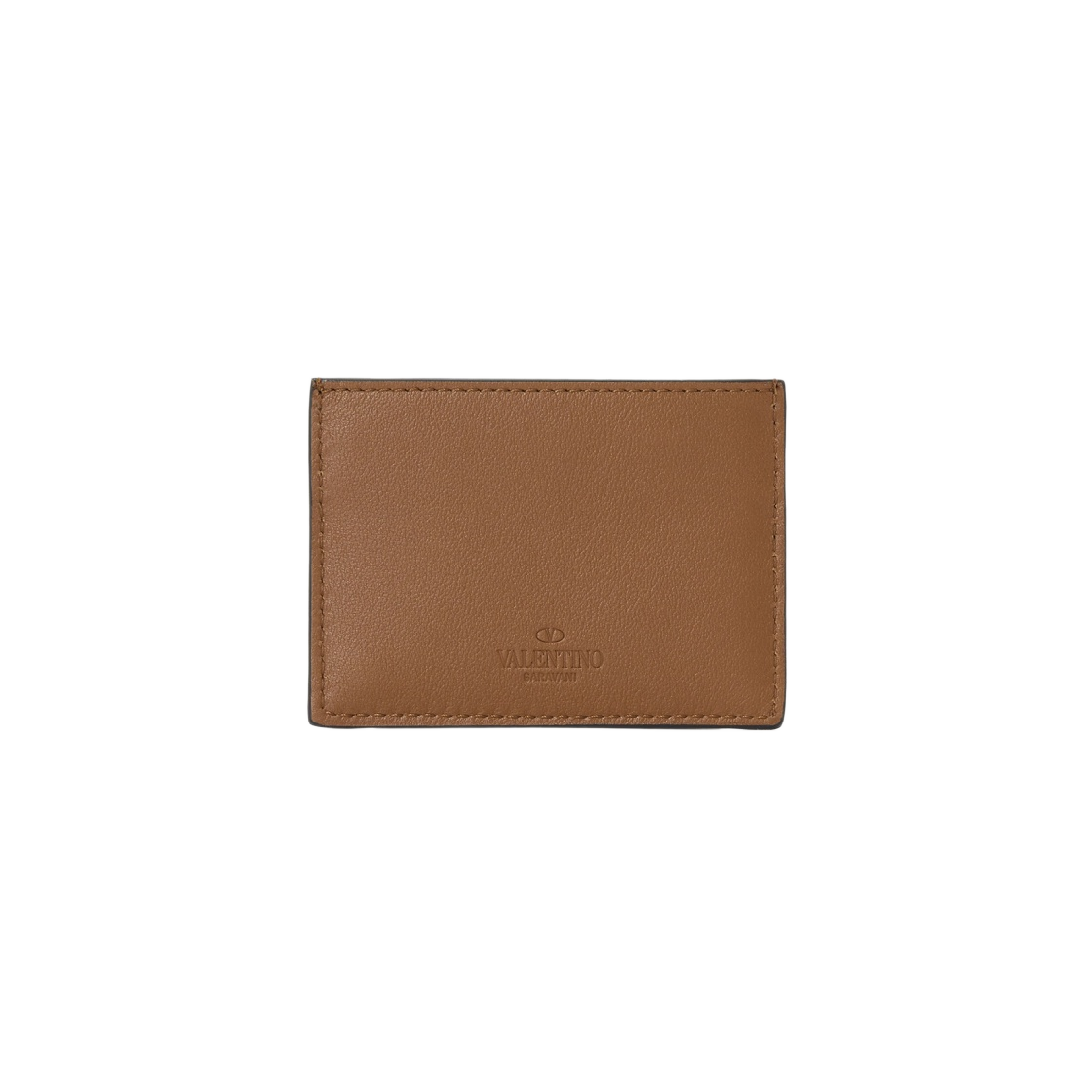 P0655VH3HG5 Valentino Rockstud Card Holder Brown - #2