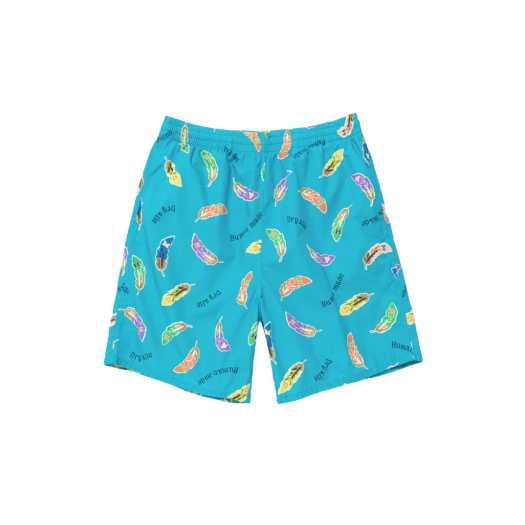 Human Made Feather Shorts Blue