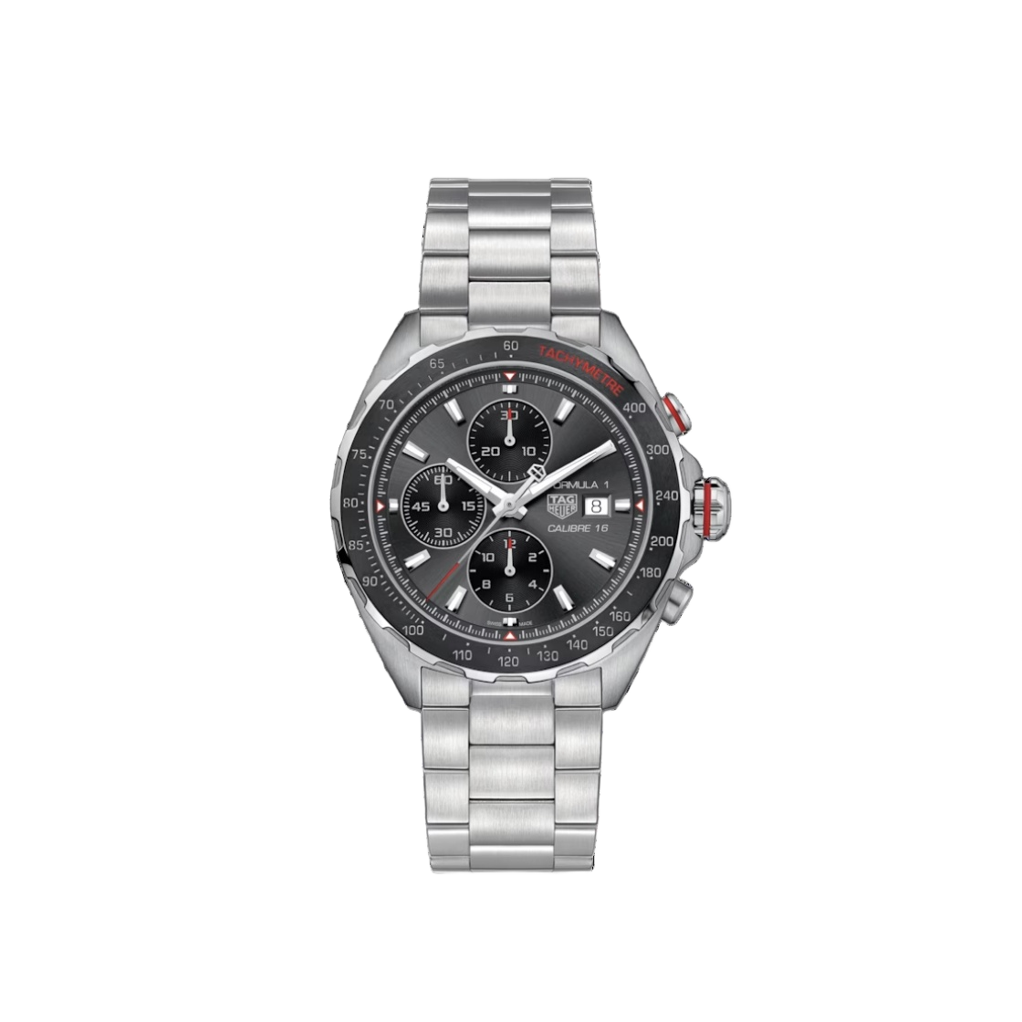 태그 호이어 포뮬러 1 오토매틱 크로노그래프 스틸 그레이 블랙(TAG Heuer Formula 1 Automatic Chronograph Steel Grey Black)