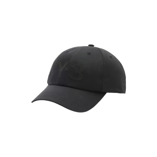Y-3 Logo Cap Black
