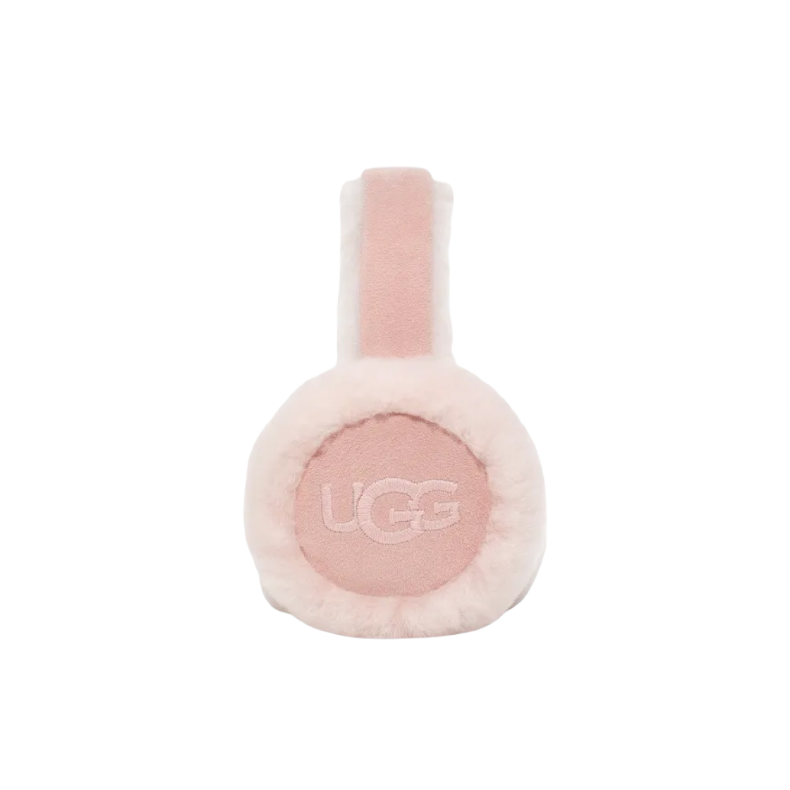 (W) 어그 자수 로고 이어머프 핑크 클라우드((W) UGG Embroidered Logo Earmuff Pink Cloud) - 2