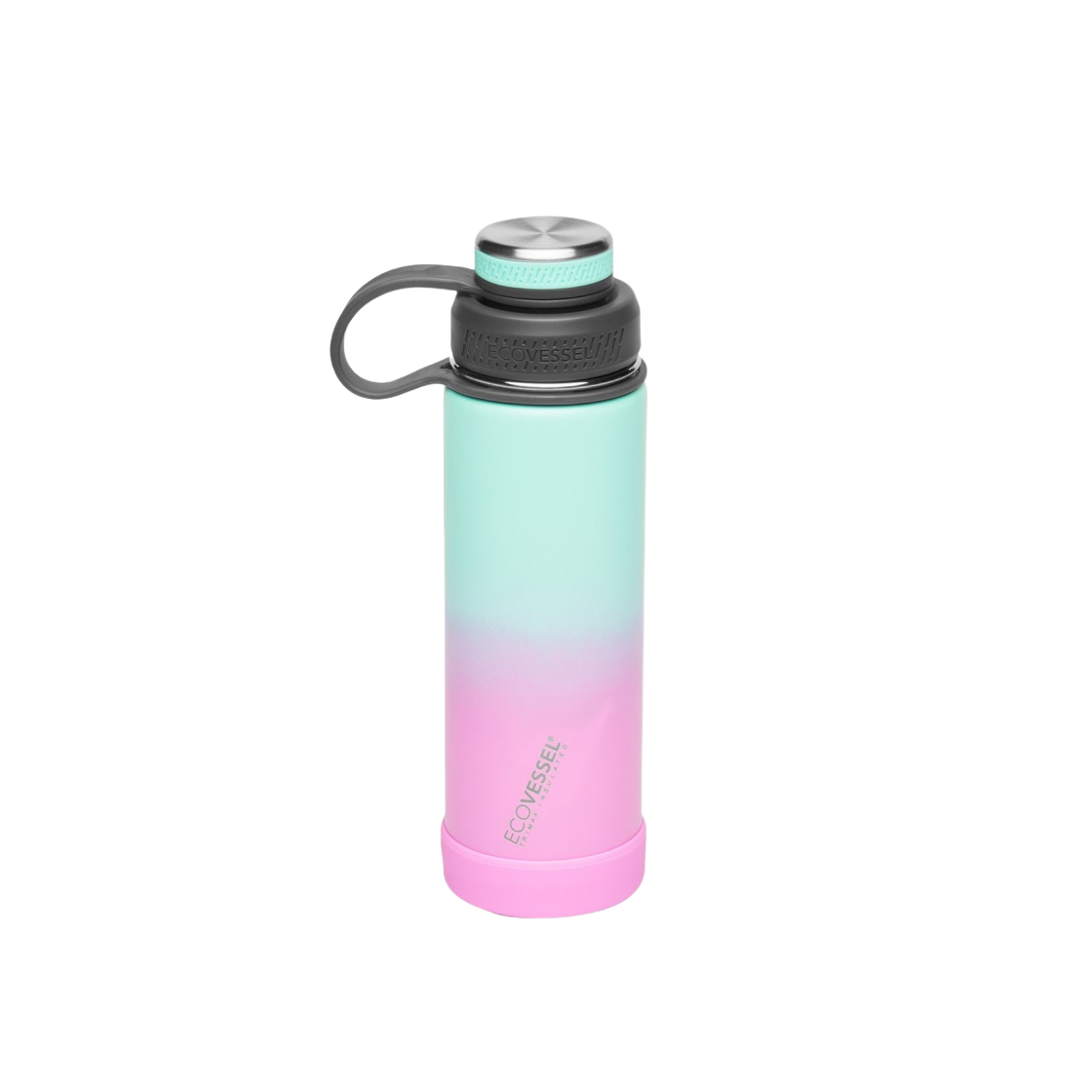 에코베슬 더 볼더 20온즈 스크류 탑 스트레이너 텀블러 591ml 베이퍼 웨이브(Ecovessel The Boulder 20 oz. Screw Top Strainer Tumbler 591ml Vapor Wave)