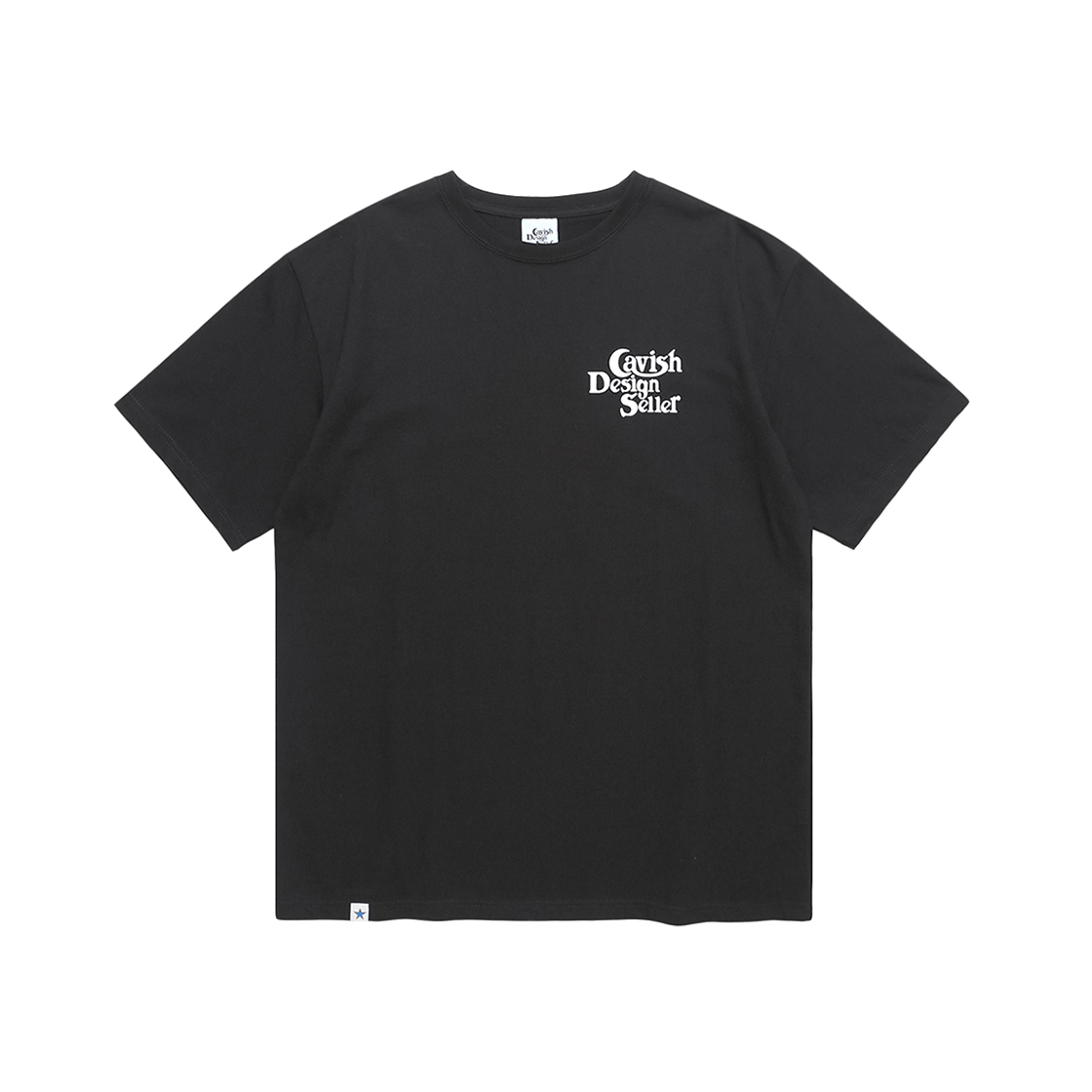 카비시 셀러 로고 숏슬리브 티셔츠 블랙(CAVISH Seller Logo SS Tee Black) - 2