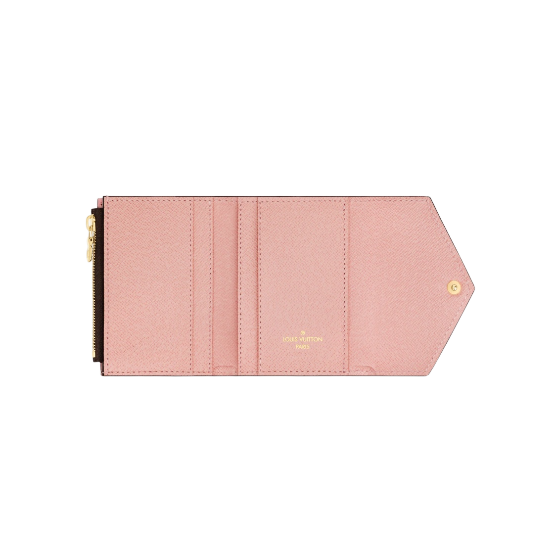 M62933 Louis Vuitton Zoe Wallet Monogram Rose Ballerine Pink - #2