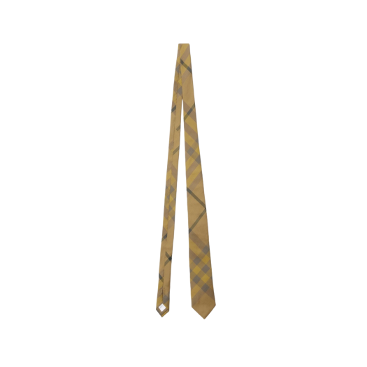 Burberry Check Silk Tie Cedar