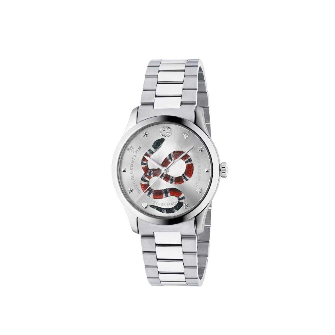 구찌 G-타임리스 쿼츠 38mm 스틸 실버(Gucci G-Timeless Quartz 38mm Steel Silver)