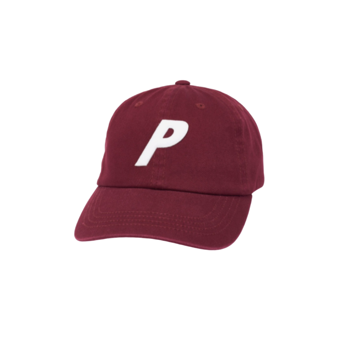 팔라스 P 6-패널 캡 버건디 - 21SS(Palace P 6-Panel Burgundy - 21SS) - 1