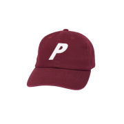 Palace P 6-Panel Burgundy - 21SS