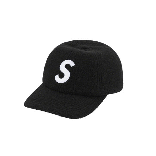 슈프림 벨벳 S 로고 6-패널 캡 블랙 - 20FW | Supreme | KREAM