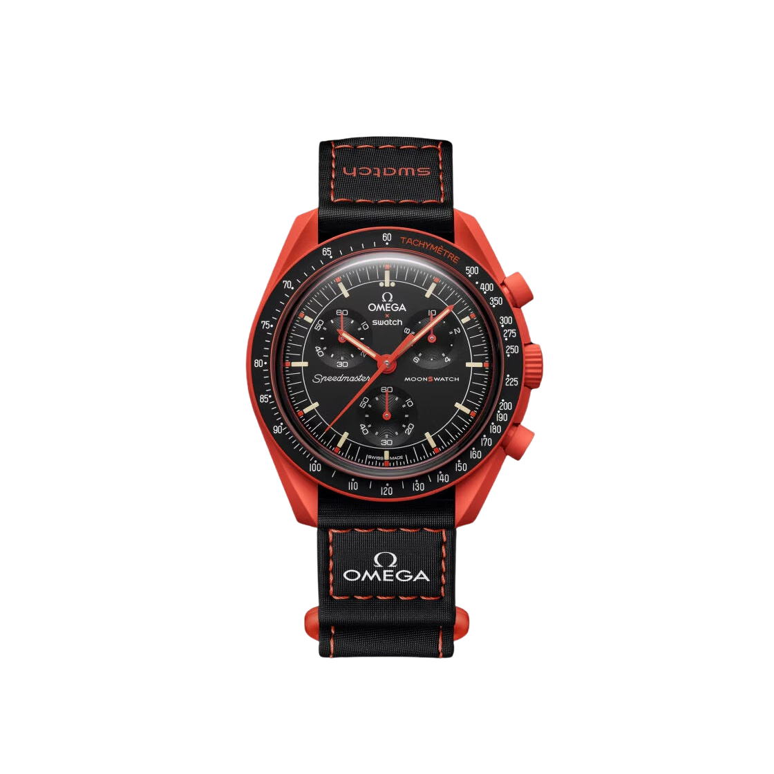 스와치 x 오메가 바이오세라믹 문스와치 미션 온 어스 라바(Swatch x Omega Bioceramic MoonSwatch Mission On Earth Lava)