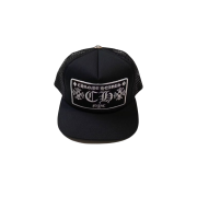 Chrome Hearts CH New York City Trucker Hat Black