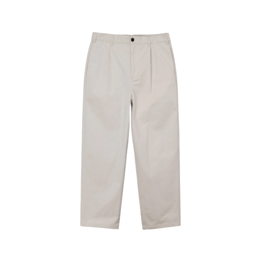스투시 스트라이프 볼륨 플리티드 트라우저 그레이 | Stussy | KREAM