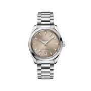 Omega Seamaster Aqua Terra Shades Co Axial Master Chronometer Steel Sandstone