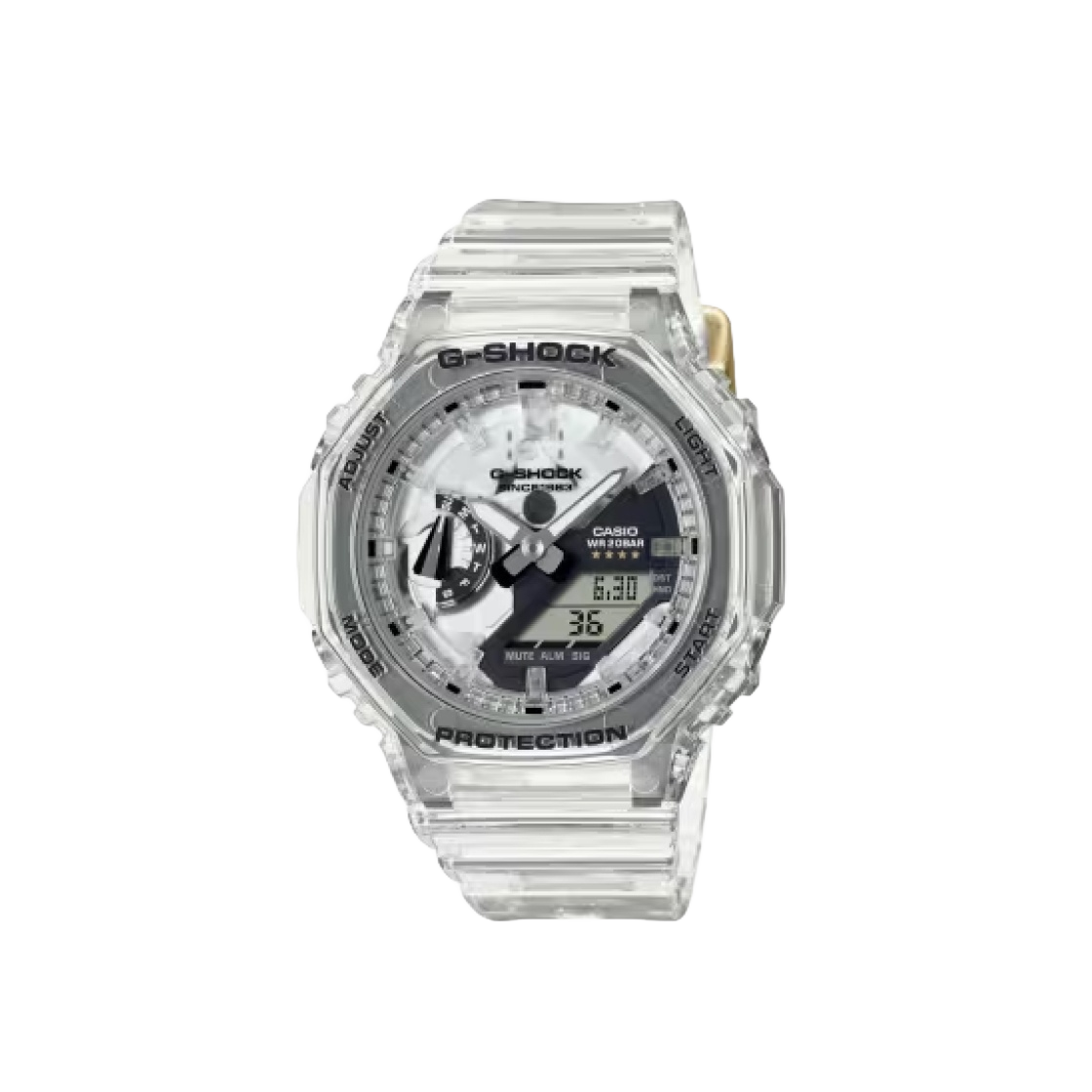 GMA-S2140RX-7A Casio G-Shock 40th Anniversary Clear Remix Women GMA-S2140RX-7A Clear
