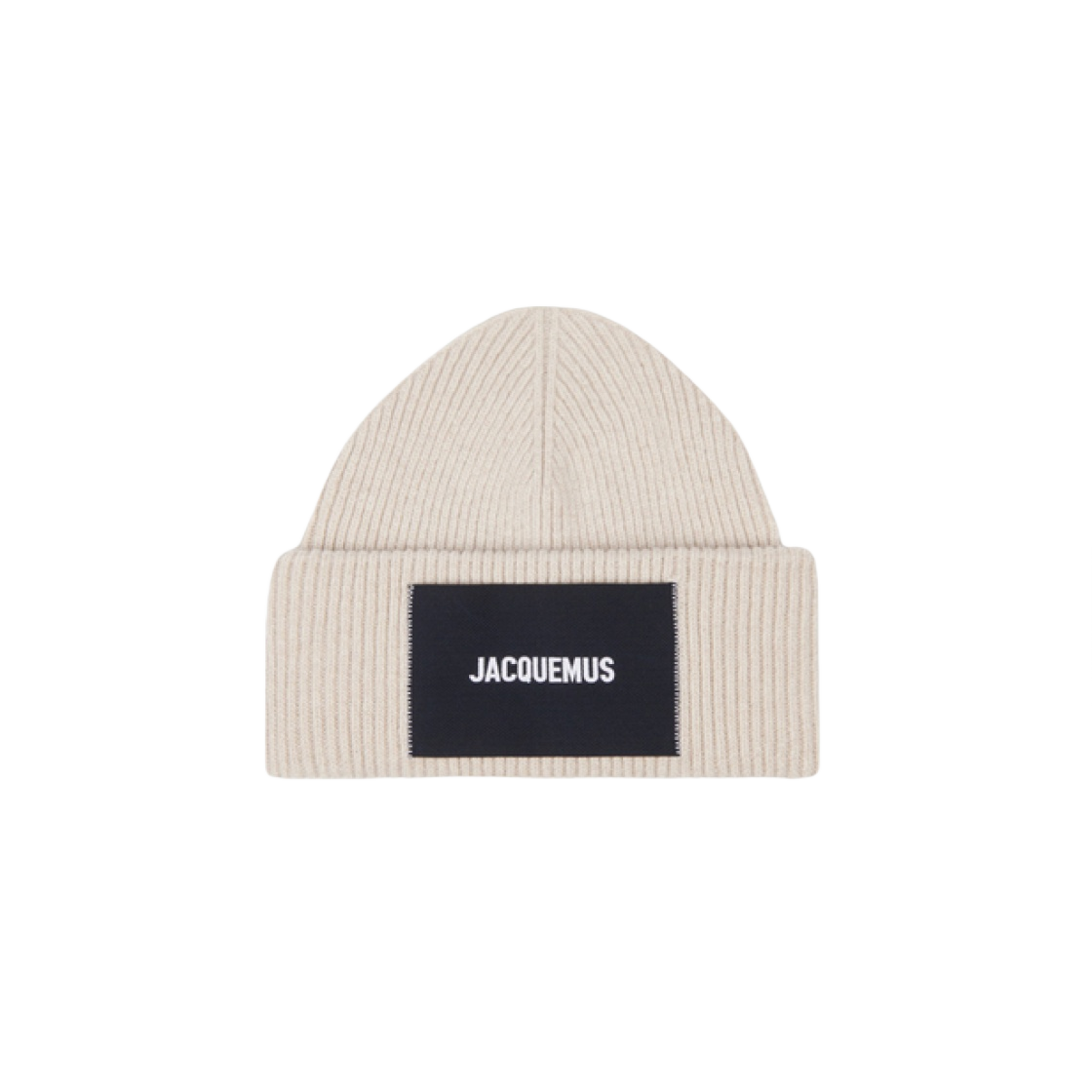 자크뮈스 레 보닛 립드 비니 베이지(Jacquemus Le bonnet Ribbed Beanie Beige) - 1