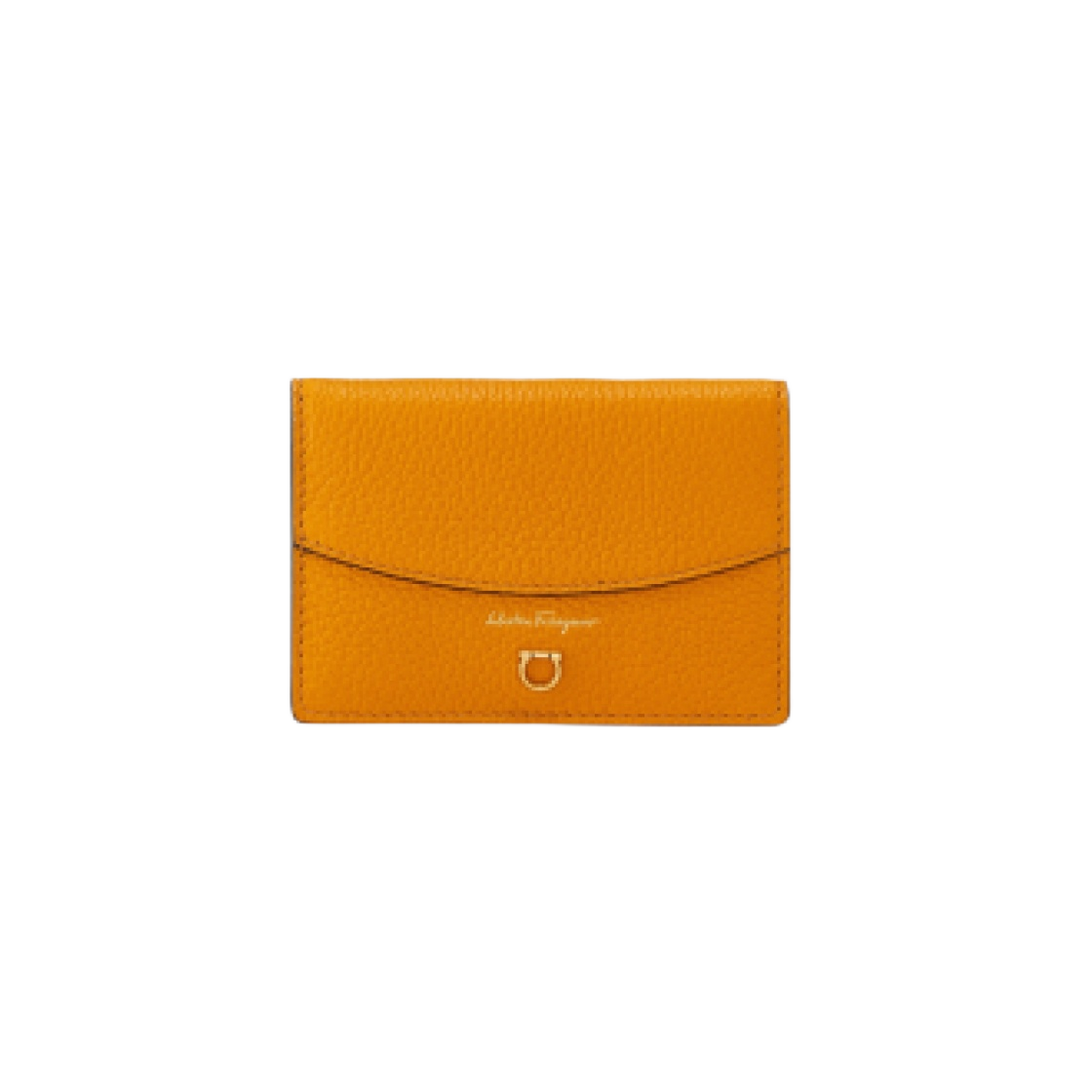 220277-755175 Ferragamo Gancini Credit Card Holder Olivello - 대표 이미지 #1