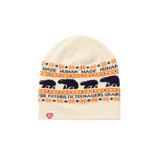【99%新品】HUMAN MADE JACQUARD BEANIE ネイビー HUMAN MADE Jacquard Beanie ジャカード ビーニー - メルカリ