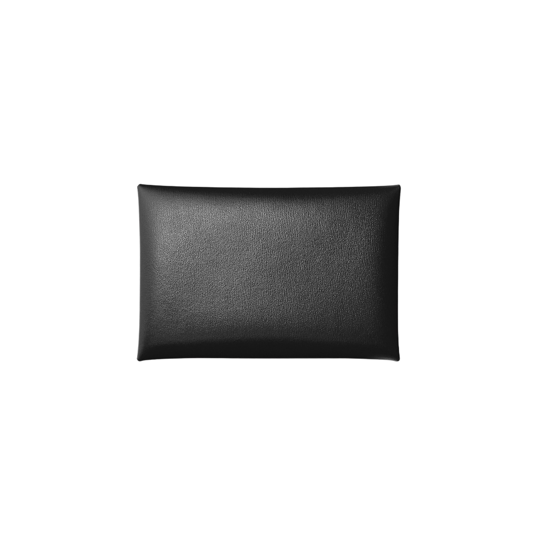 에르메스 칼비 카드 홀더 박스 카프스킨 & 팔라듐 하드웨어 누아(Hermes Calvi Card Holder Box Calfskin & Palladium Noir) - 1