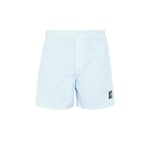 Stone Island B0946 Brushed Cotton Swimming Trunk Sky Blue - 21SS