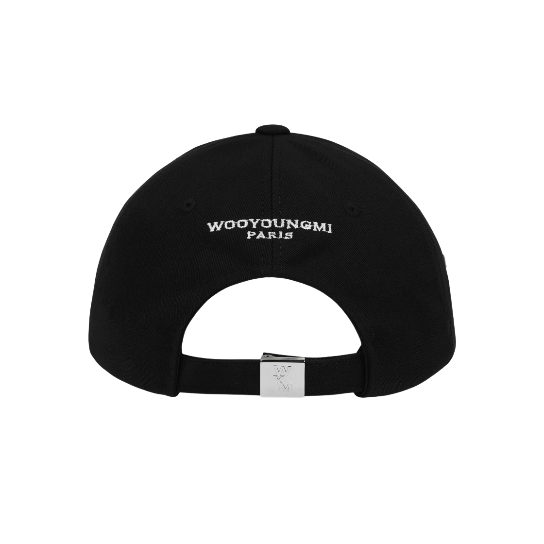 キャップ Wooyoungmi Embroidered Ball Cap Black Black Embroidered Ball Cap by WOOYOUNGMI on Sale