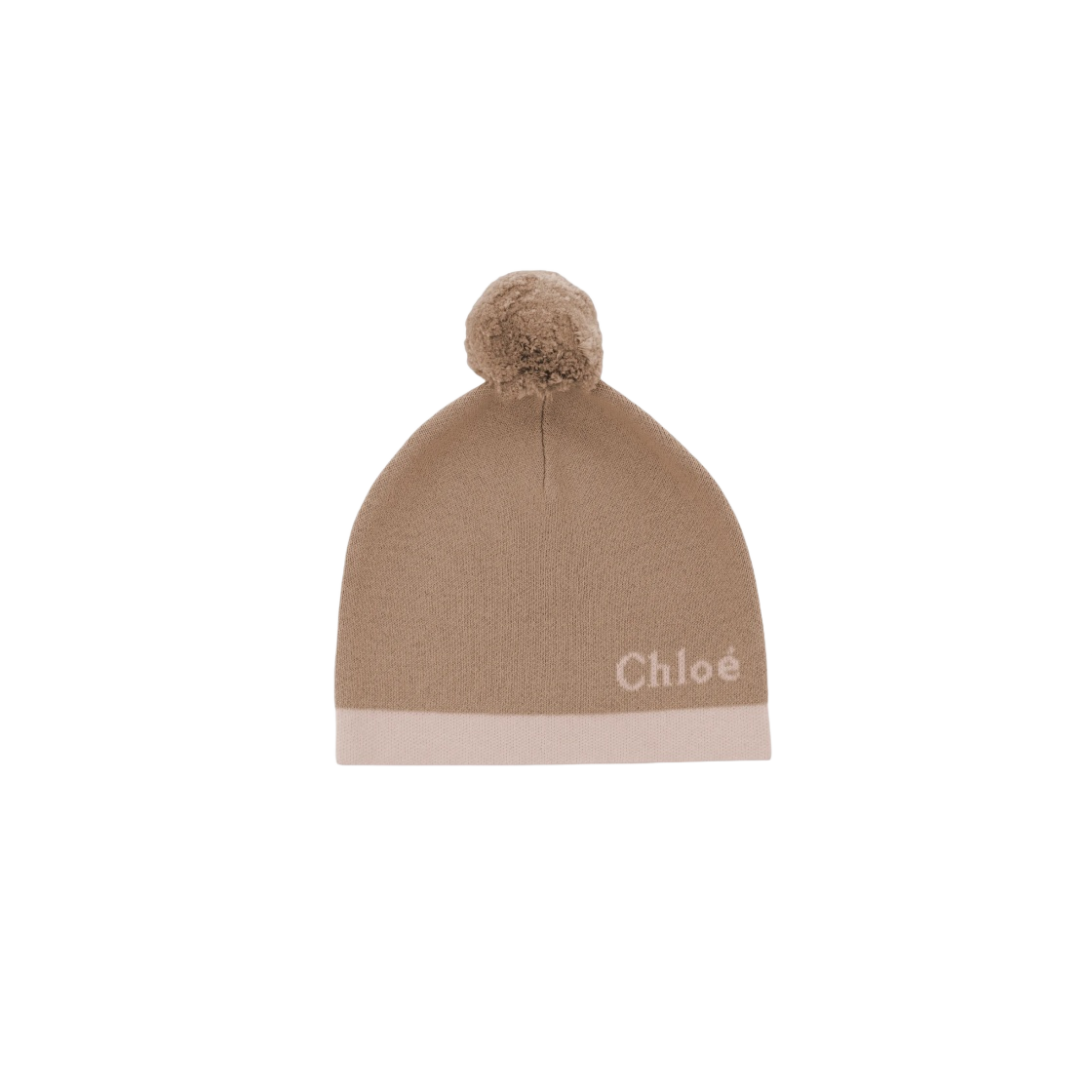 CHC22AB11206231 (Kids) Chloe Knitted Hat Stone