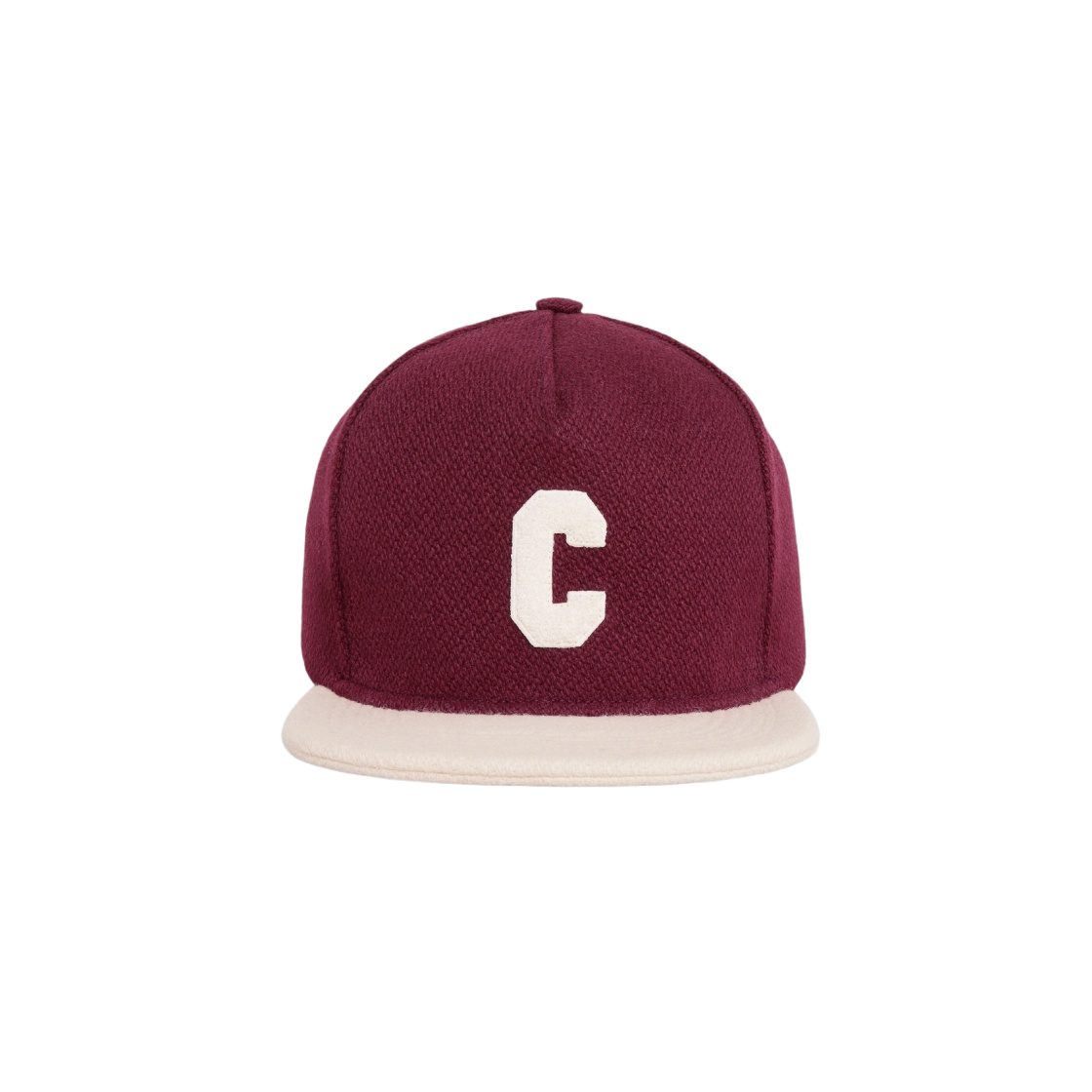셀린느 울 이니셜 캡 보르도 바닐라(Celine Initial Cap in Wool Bordeaux Vanilla) - 1