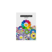 Kaikai Kiki Flower Pin Rainbow & White