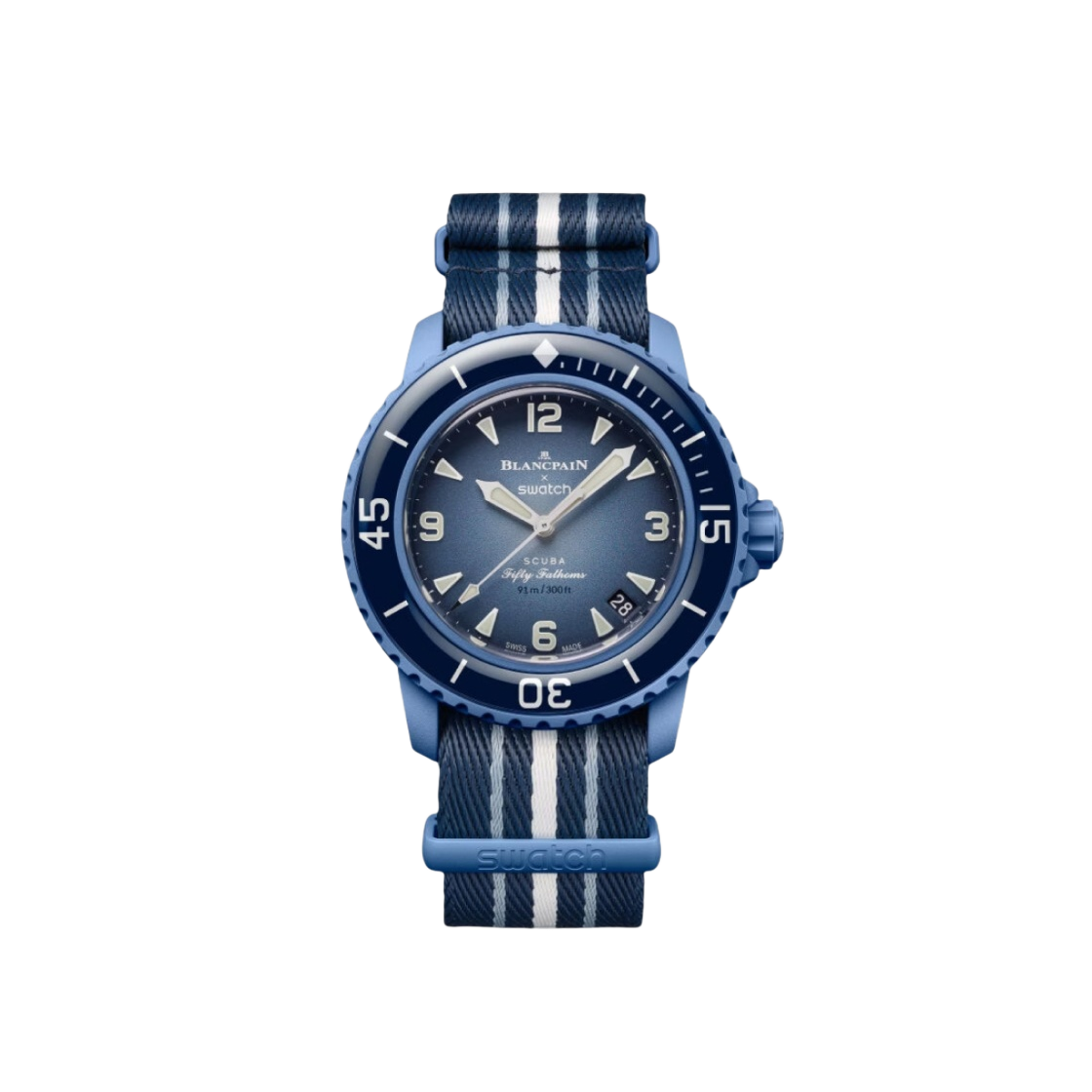 스와치 x 블랑팡 바이오세라믹 아틀란틱 오션(Swatch x Blancpain Bioceramic Atlantic Ocean)