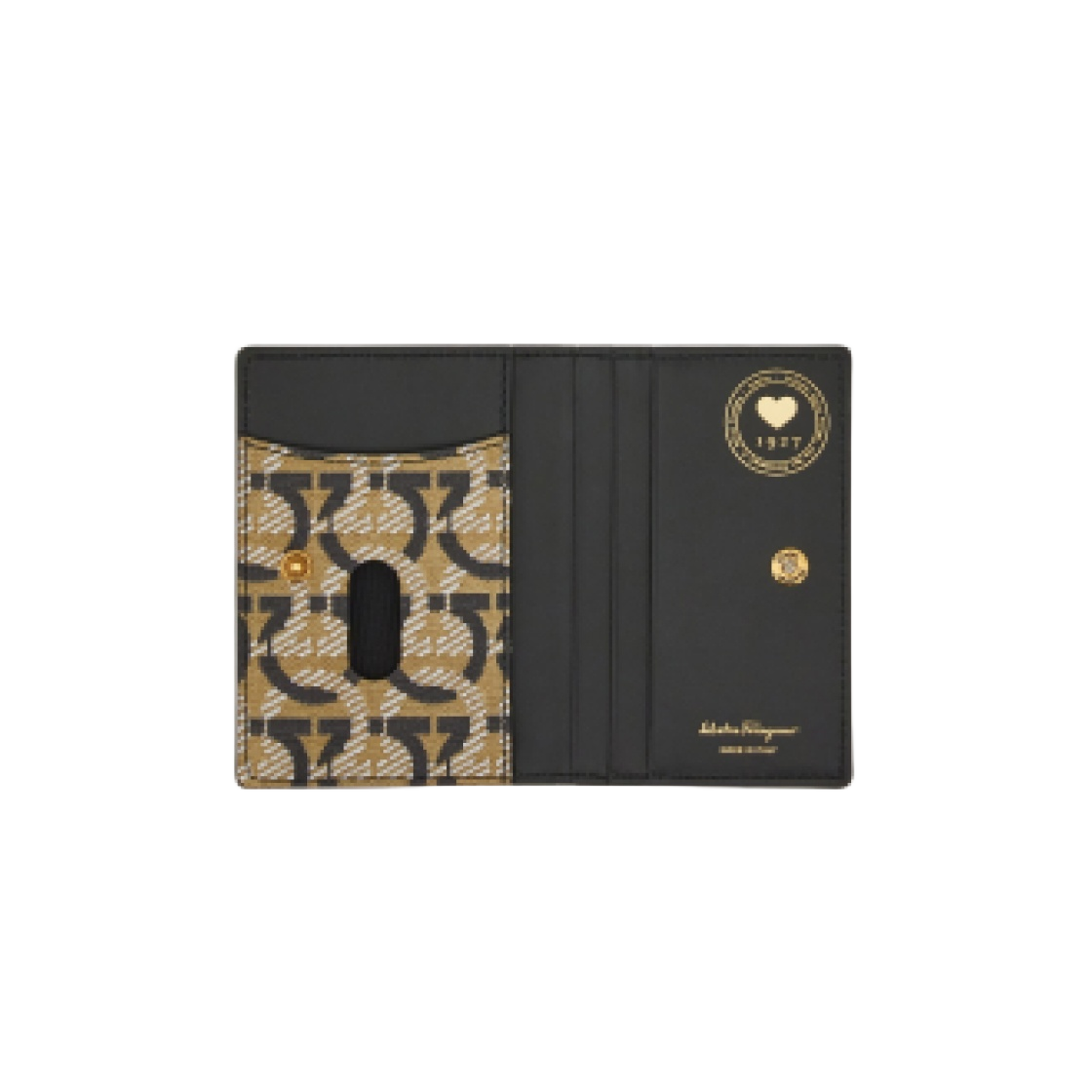 220277-755175 Ferragamo Gancini Credit Card Holder Olivello - #3