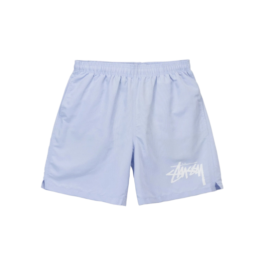 Stussy Big Stock Water Shorts Ice Blue