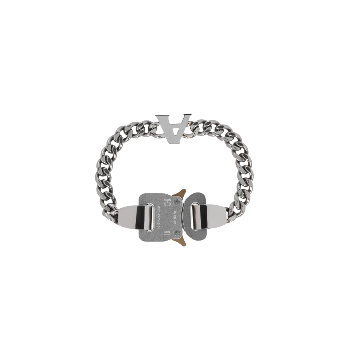 1017 알릭스 9SM 버클 참 브레이슬릿 실버(1017 Alyx 9SM Buckle Charm Bracelet Silver)