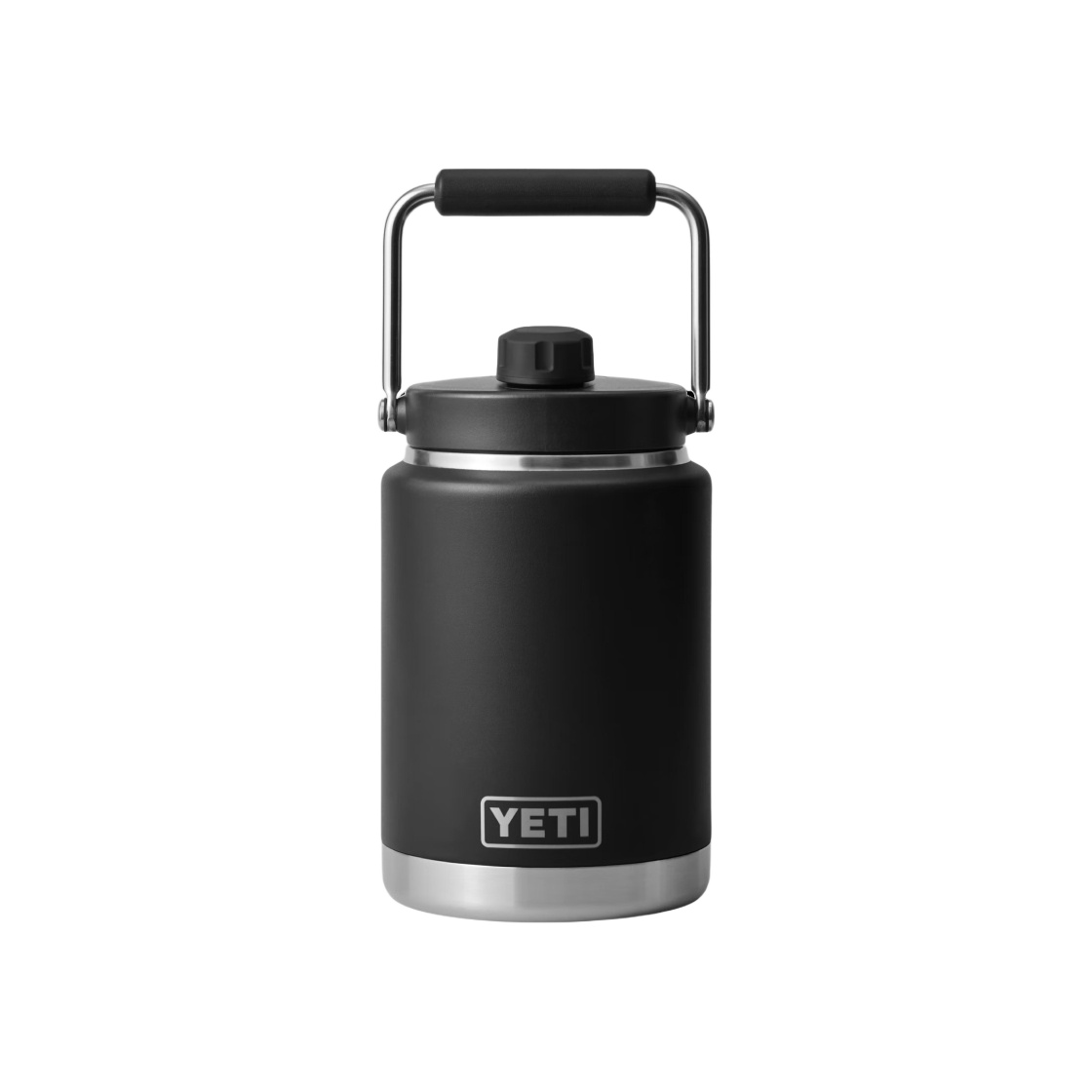 예티 램블러 하프 갤런 저그 블랙(Yeti Rambler Half Gallon Jug Black)