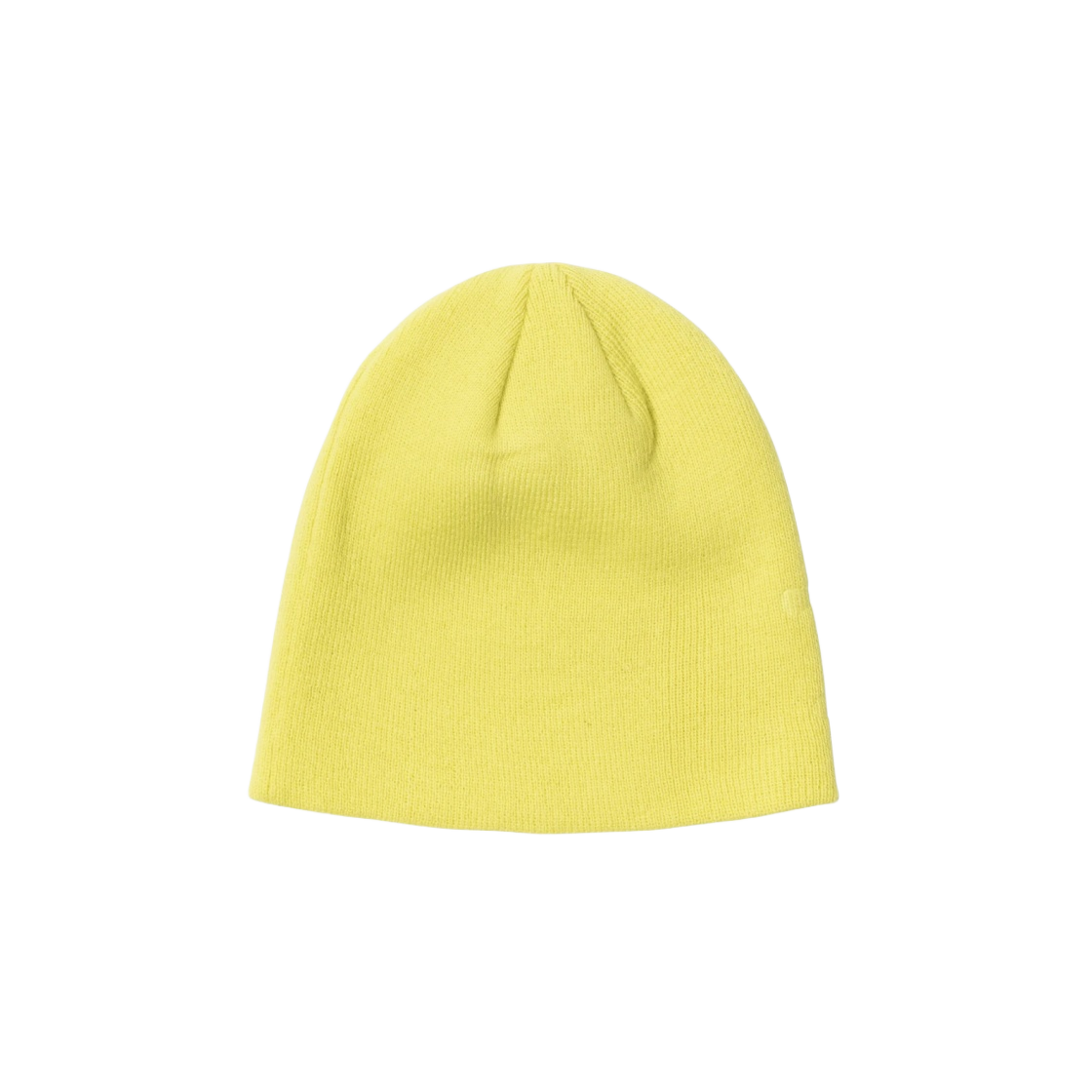 스투시 디보스드 스탁 로고 비니 네온 그린(Stussy Debossed Stock Logo Beanie Neon Green) - 2