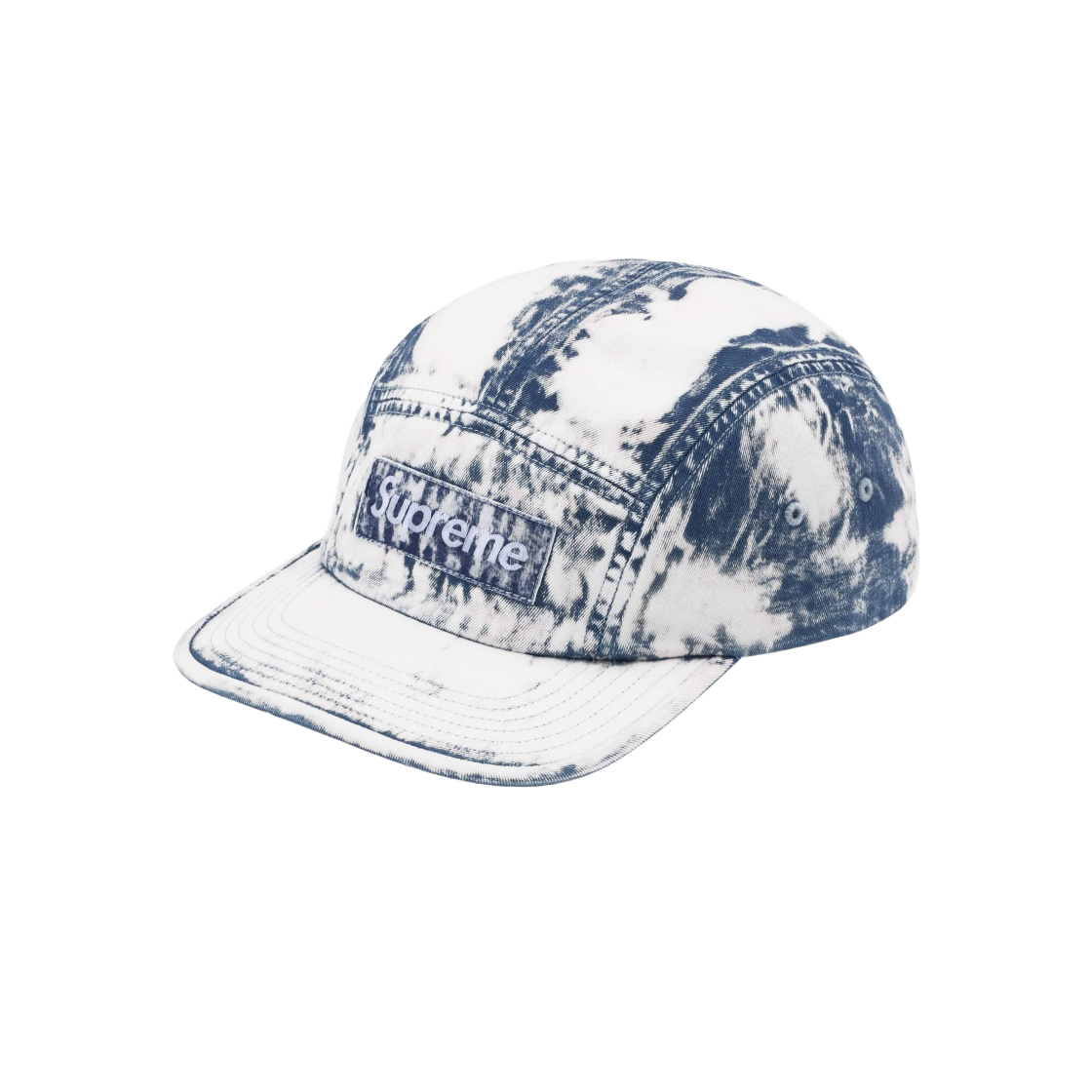 슈프림 블리치드 치노 캠프캡 네이비 - 24SS | Supreme | KREAM