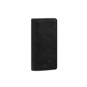 Louis Vuitton Brazza Wallet Monogram Shadow Black